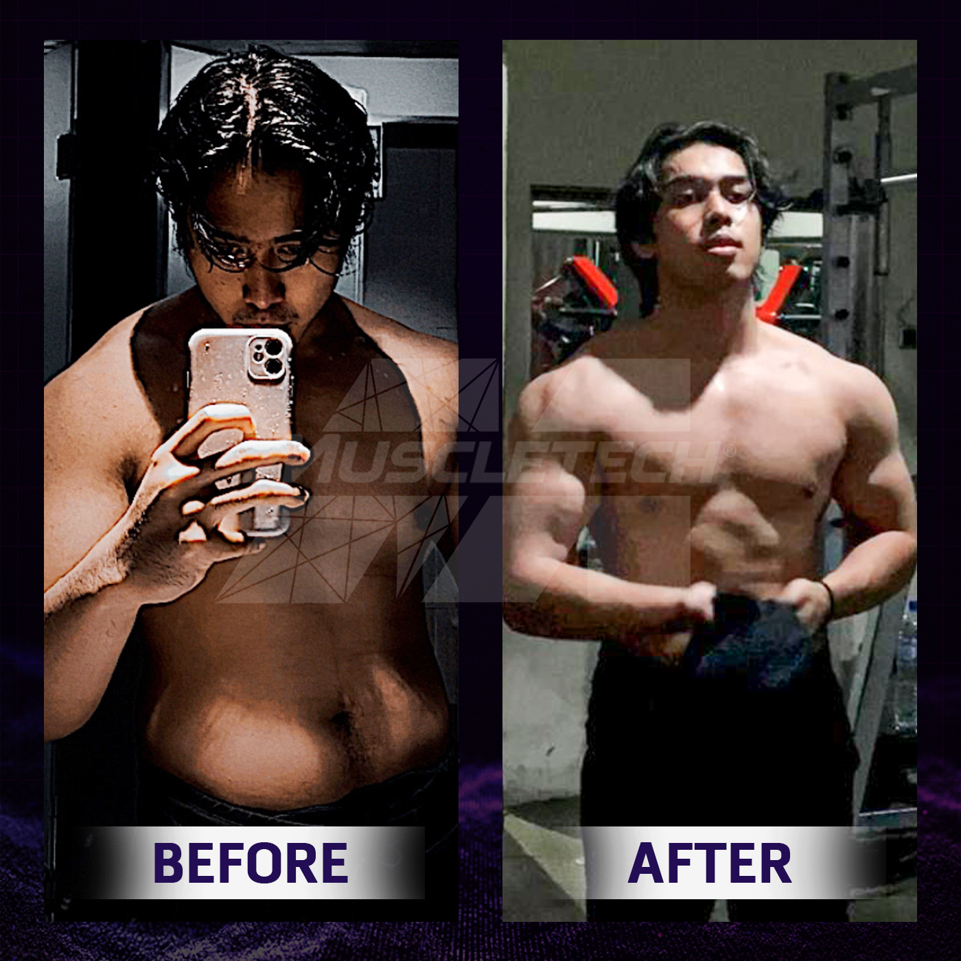 Before after Rei