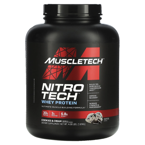 MUSCLETECH NITROTECH WHEY PROTEIN - Image 3