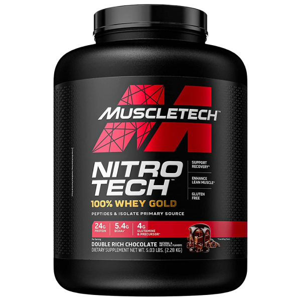 MUSCLETECH NITROTECH 100% WHEY GOLD 5.03 LBS