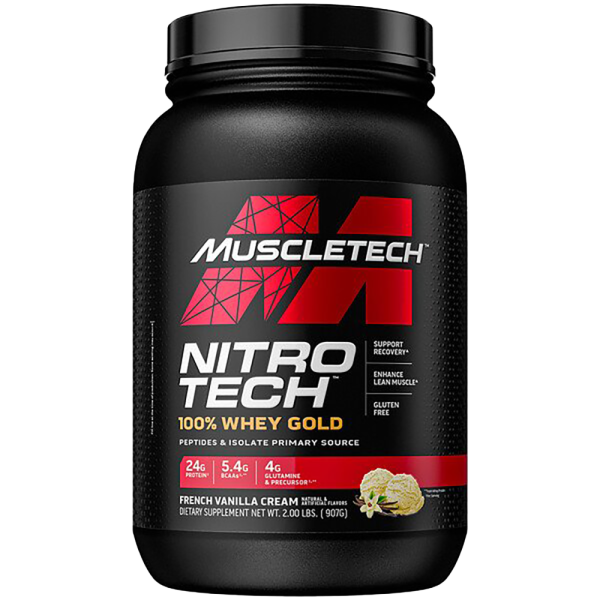 Muscletech Nitrotech Whey Gold 2.2lb Whey Protein Isolate - Image 3